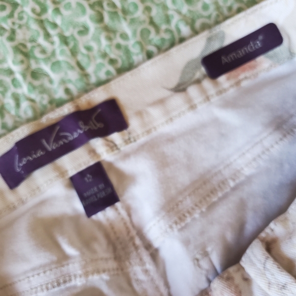 Casual Cream and Pink Lounge Bottoms with Relaxed Fit - Picture 3 of 14